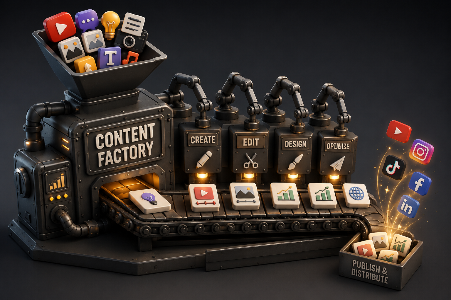 Not another content factory